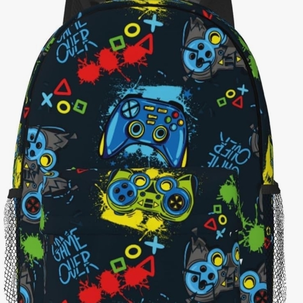 Colorful Gaming Backpack - Picture 3 of 9